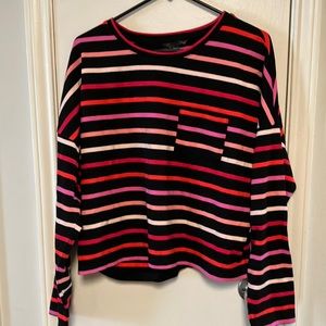 Banana Republic cute boxy stripe t-shirt